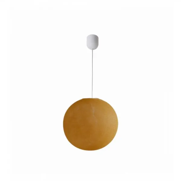 Abat jour globe Ø50 cm Camel avec suspension