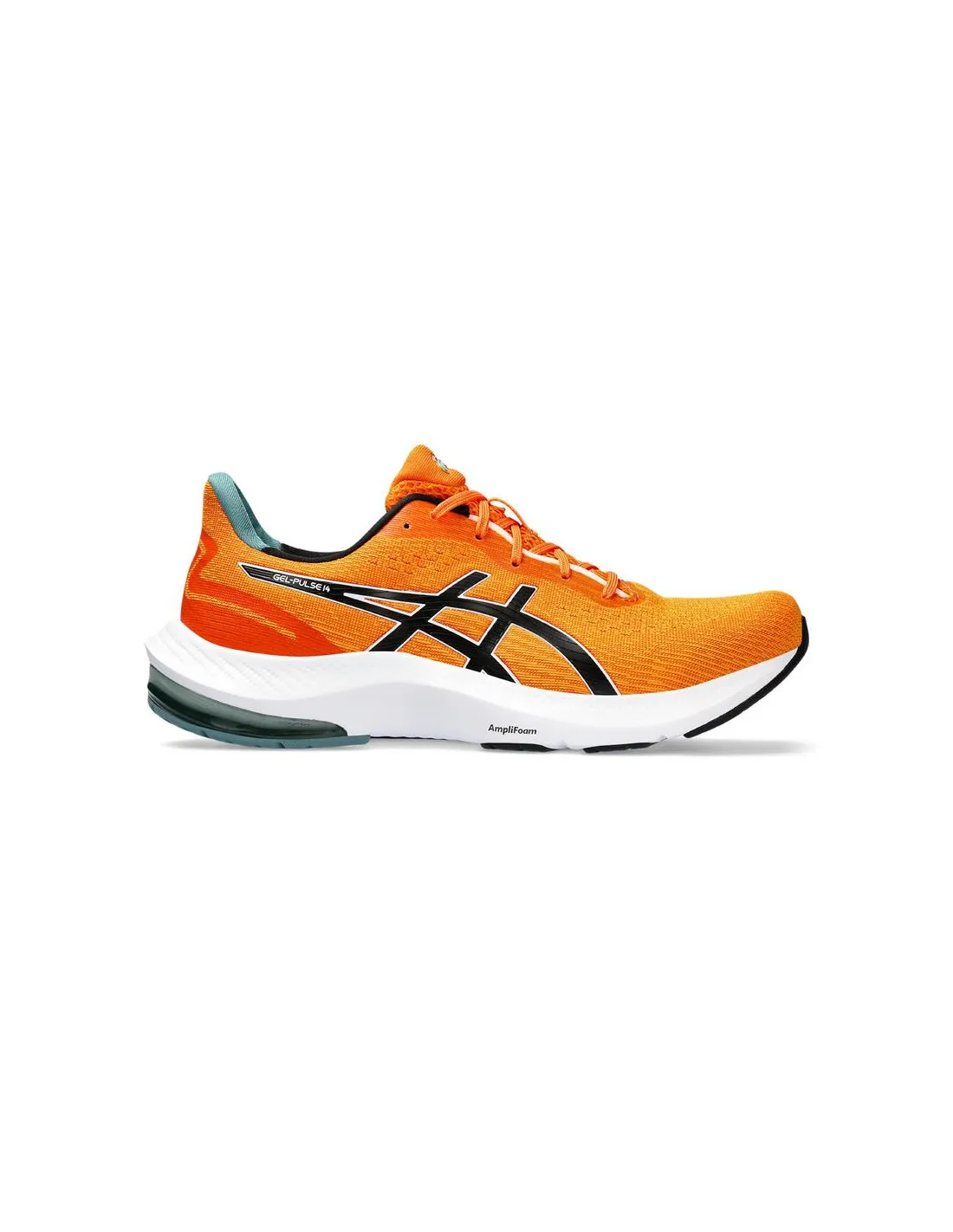 ASICS Gel-Pulse 14 Chaussures de running pour hommes Orange vif/Noir