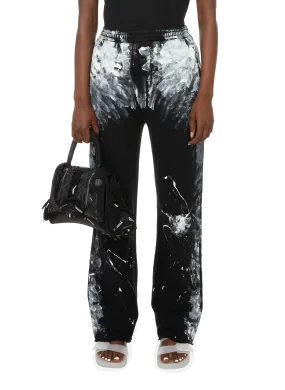 BALENCIAGA  Pantalon de jogging Painter en coton - Noir