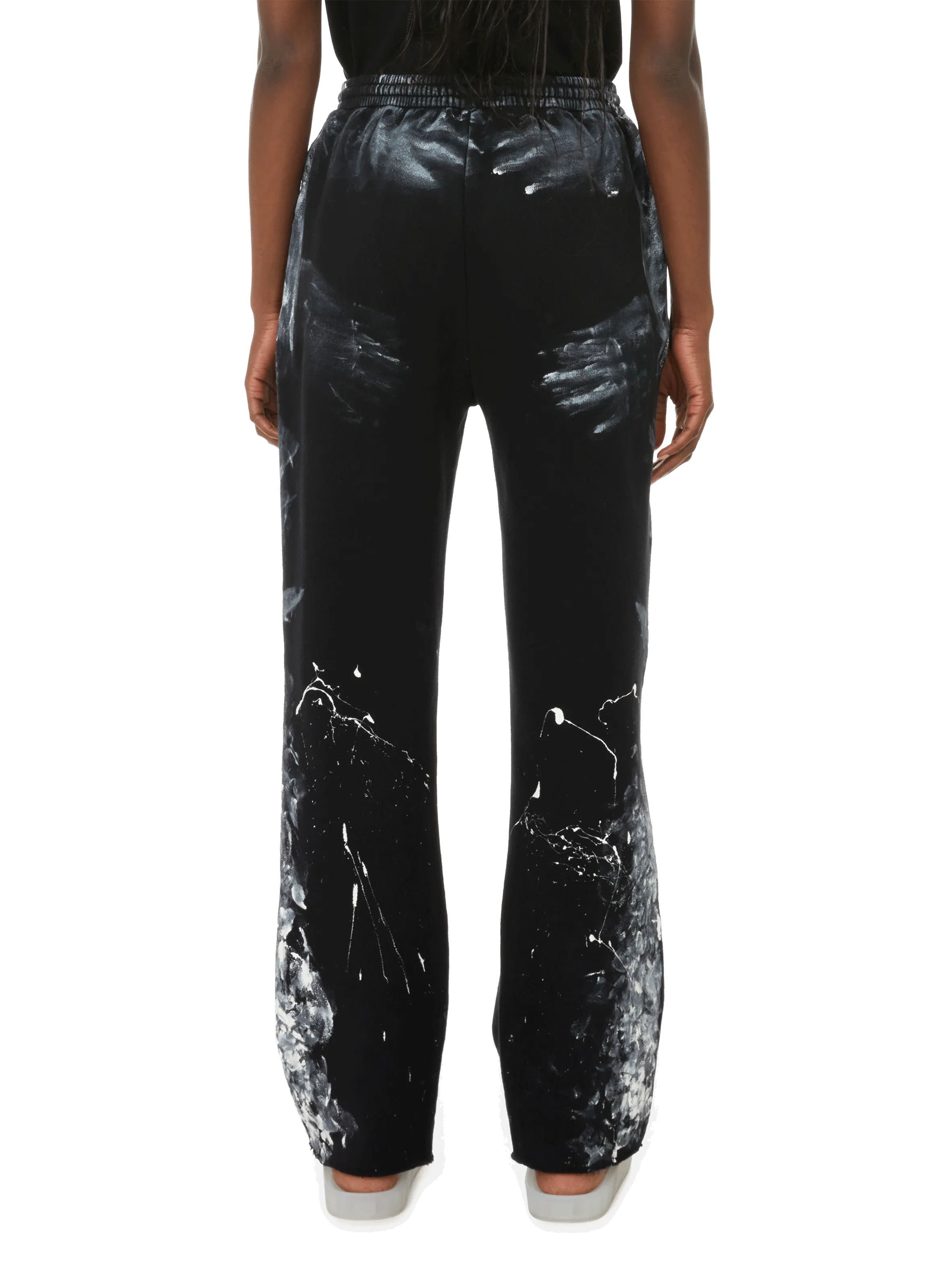 BALENCIAGA  Pantalon de jogging Painter en coton - Noir