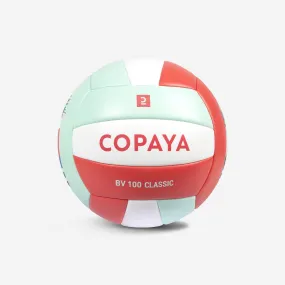 Ballon de Beach volley 100 Classic cousu Taille 5 Orange Poisson