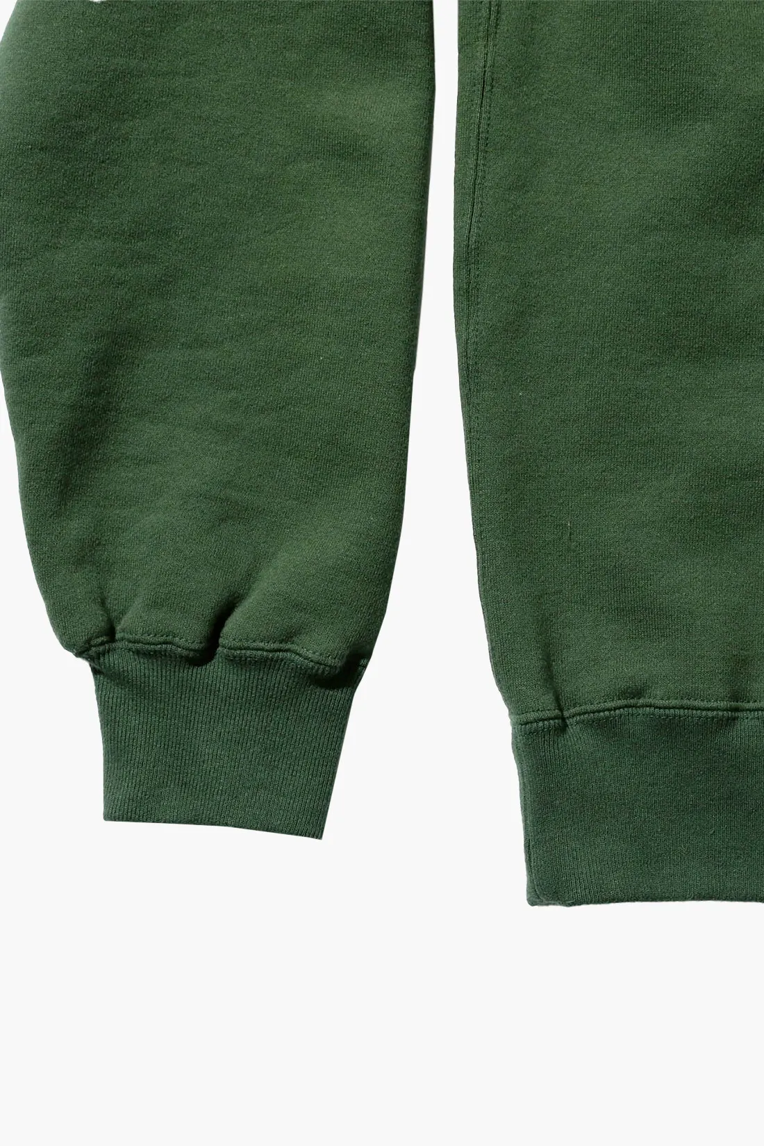 Beams plus Crew sweat Green 65 - GRADUATE STORE