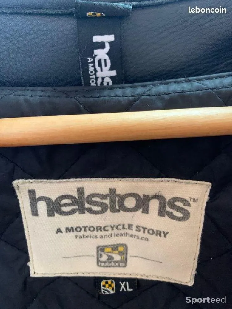 Blouson Moto Helstons XL Très Bon État d'occasion Ajouté le : 04/12/2023