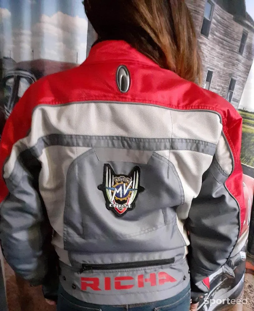 Blouson moto RICHA, MV AGUSTA d'occasion Ajouté le : 19/03/2023