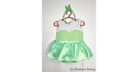 Body Déguisement Fée Clochette Disney Baby by Disney Store taille 18-24 mois Peter Pan blanc vert