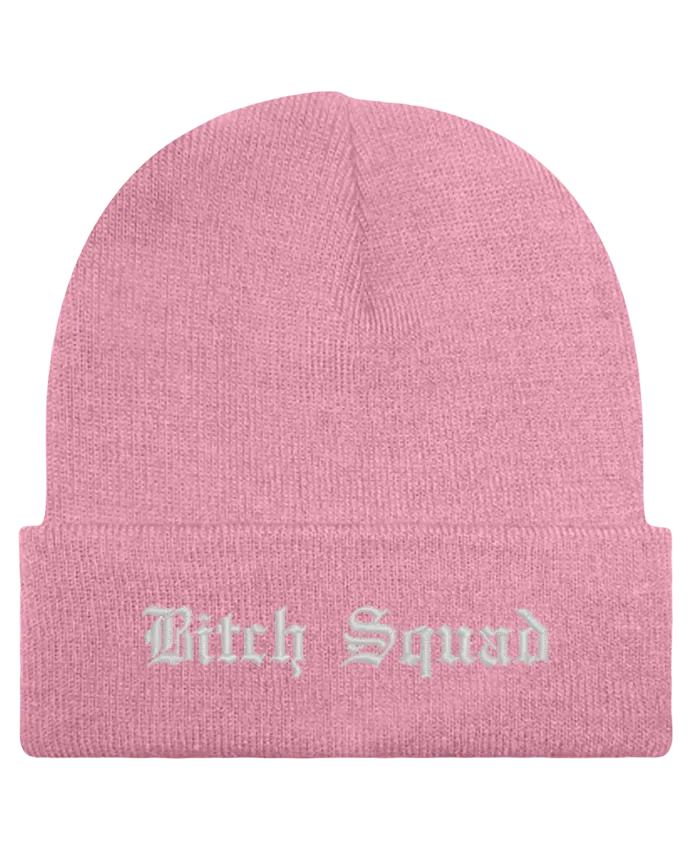 Bonnet à revers Bitch Squad par tunetoo