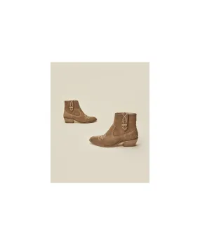 Bottines western femme LADYZ CAMEL |  Les Tropeziennes par M. Belarbi