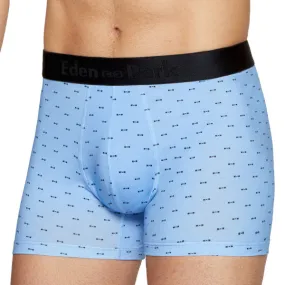 Boxer bleu clair homme motifs petit noeud signé Eden Park