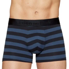 Boxer homme rayé bleu denim de Eden Park