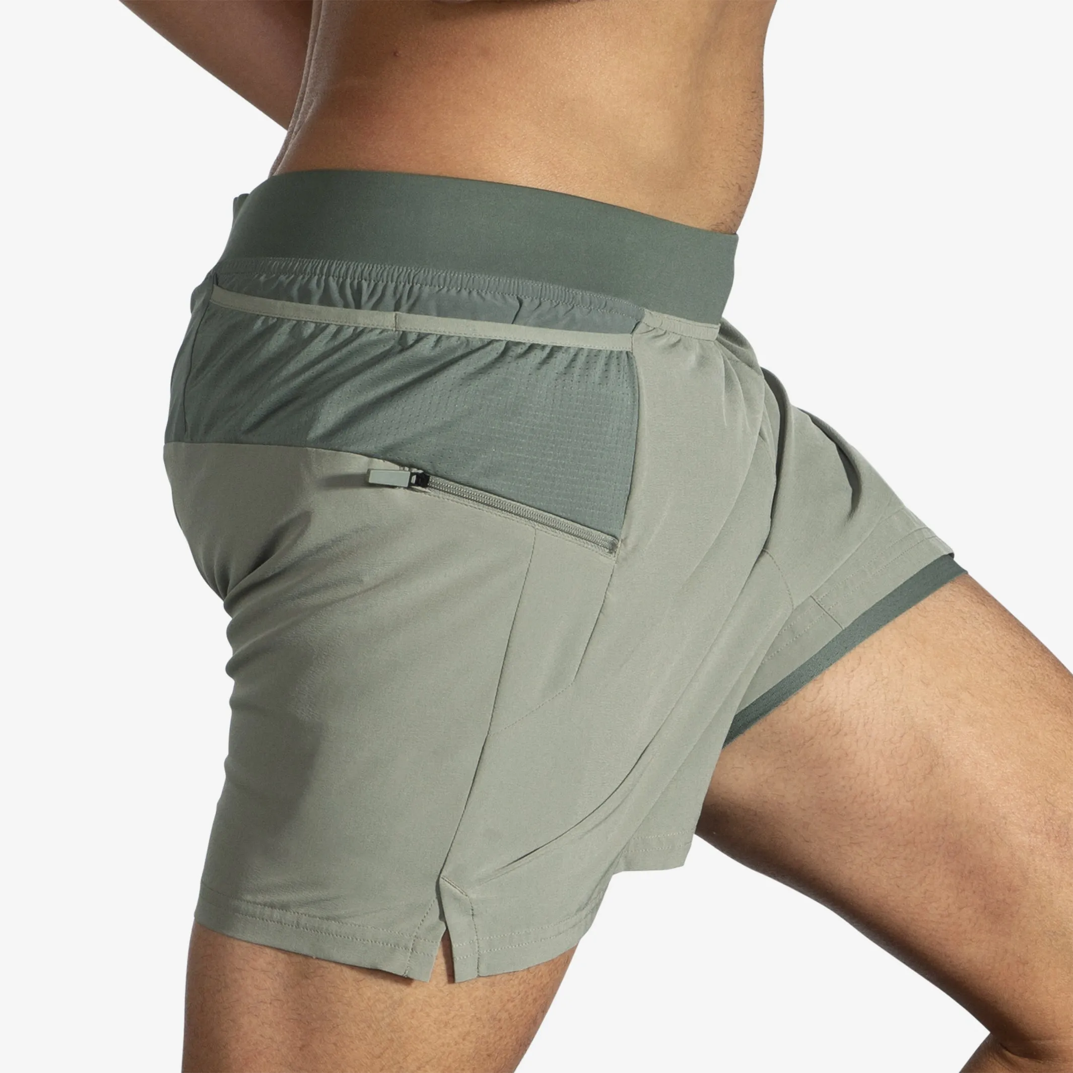 Brooks - Sherpa 5 2-in-1 Short - Homme