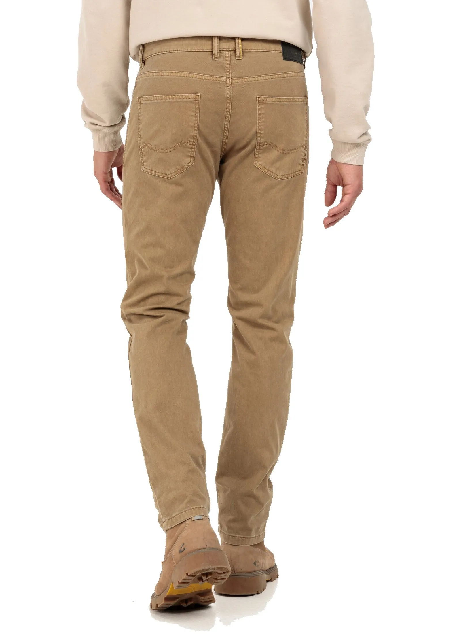 CAMEL ACTIVE PANTALON GRANDE LONGUEUR Taupe