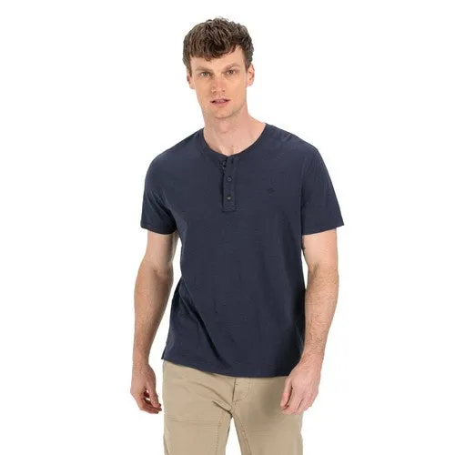 CAMEL ACTIVE TEE SHIRT BOUTON Marine