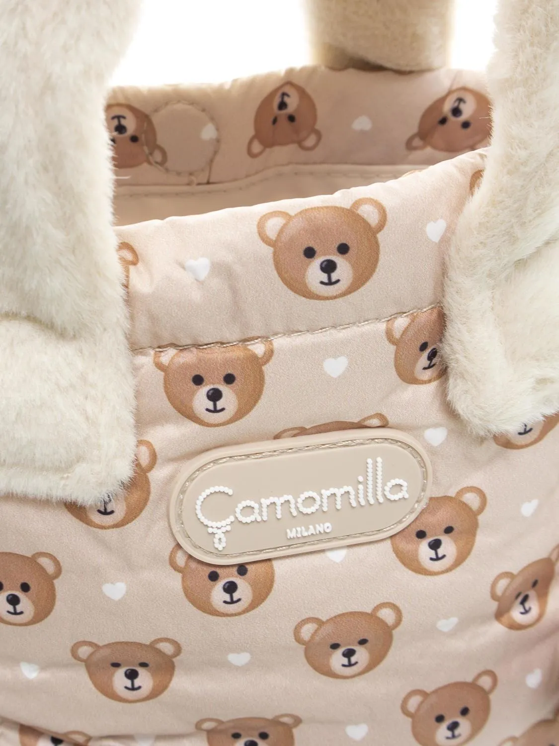 Camomilla Bears Sac À Main Avec Bandoulière Cappuccino - Achetez À Prix Outlet!