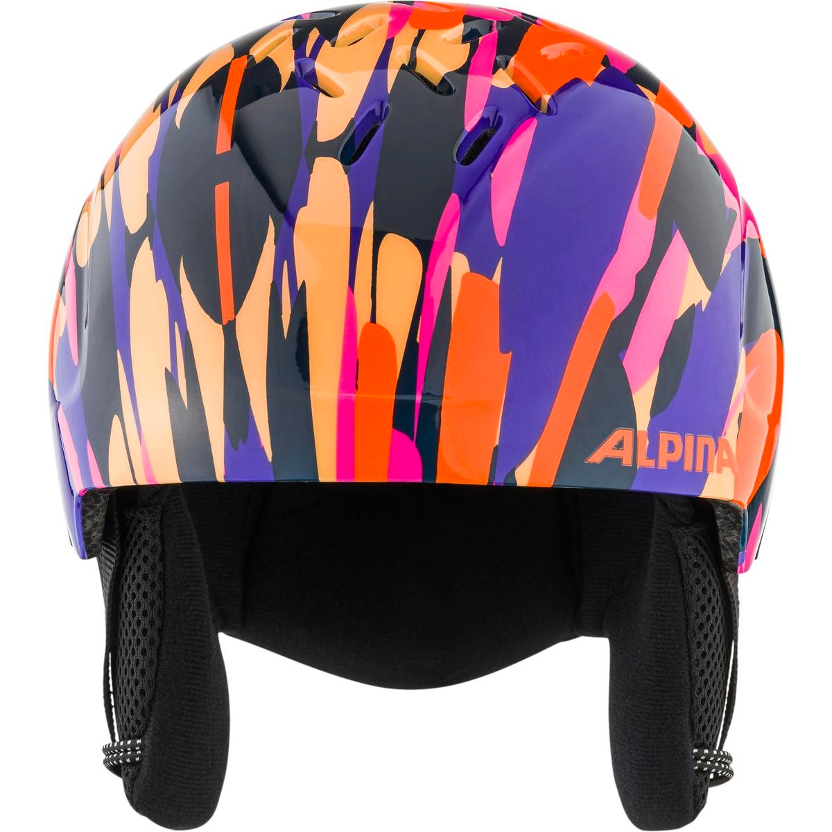 Casque de Ski Alpina Enfant Pizi Rose/Orange Blue Gloss