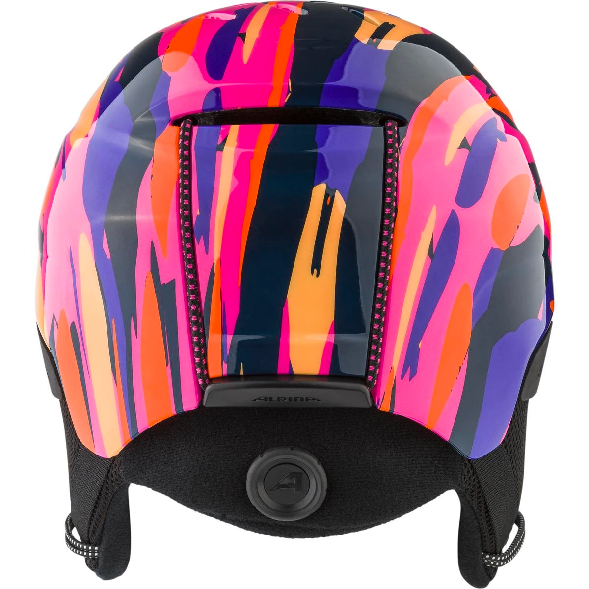 Casque de Ski Alpina Enfant Pizi Rose/Orange Blue Gloss