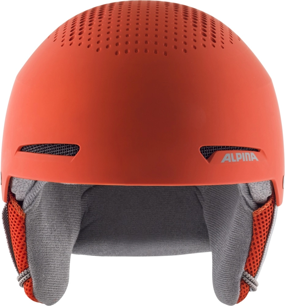 Casque de Ski Alpina Kids Zupo Pumpkin Orange Matt