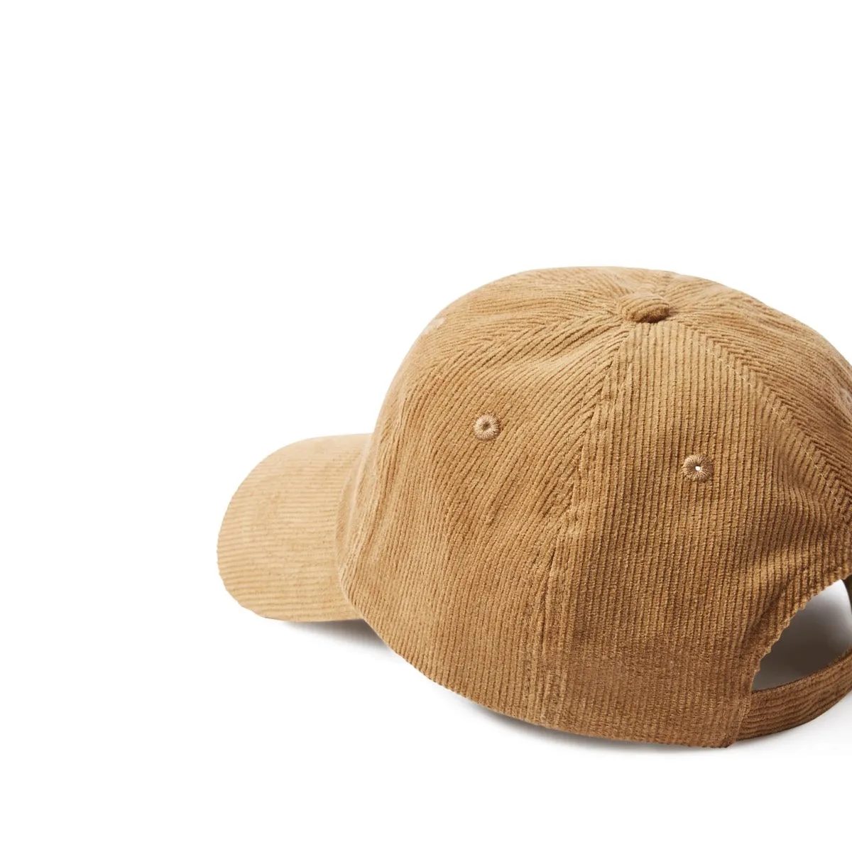 Casquette en velours camel