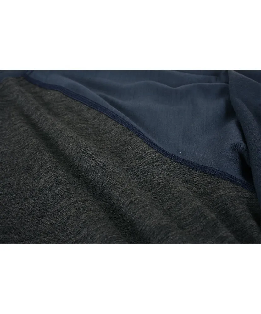 Chandail manches longues Merino THE ONE | Homme | Denim/Charcoal