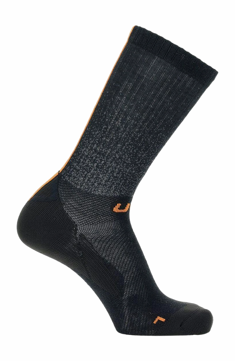 Chaussette de Vélo UYN Homme Aero Winter Black Orange