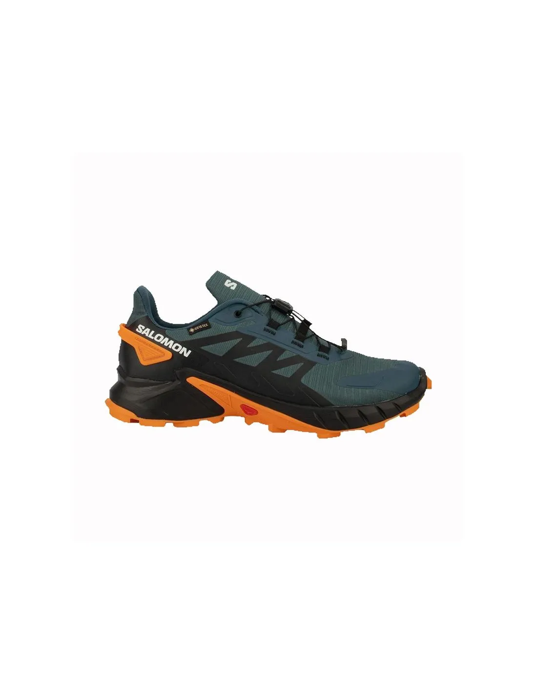 Chaussures de running Salomon Supercross 4 Gore-Tex Noir/Orange Homme