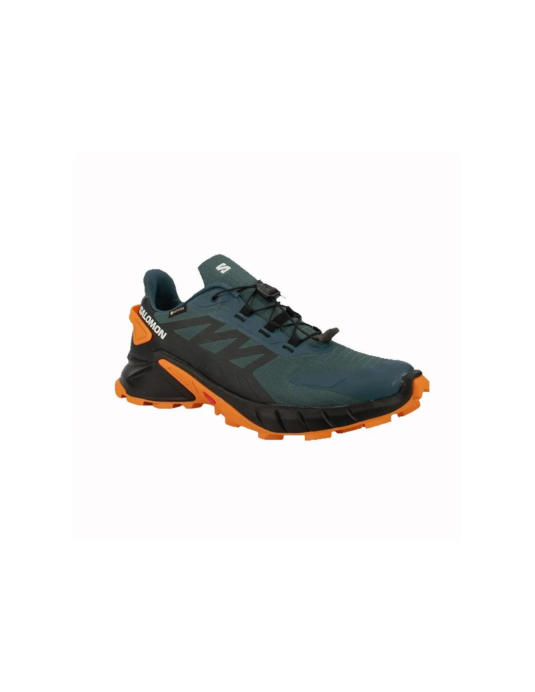 Chaussures de running Salomon Supercross 4 Gore-Tex Noir/Orange Homme