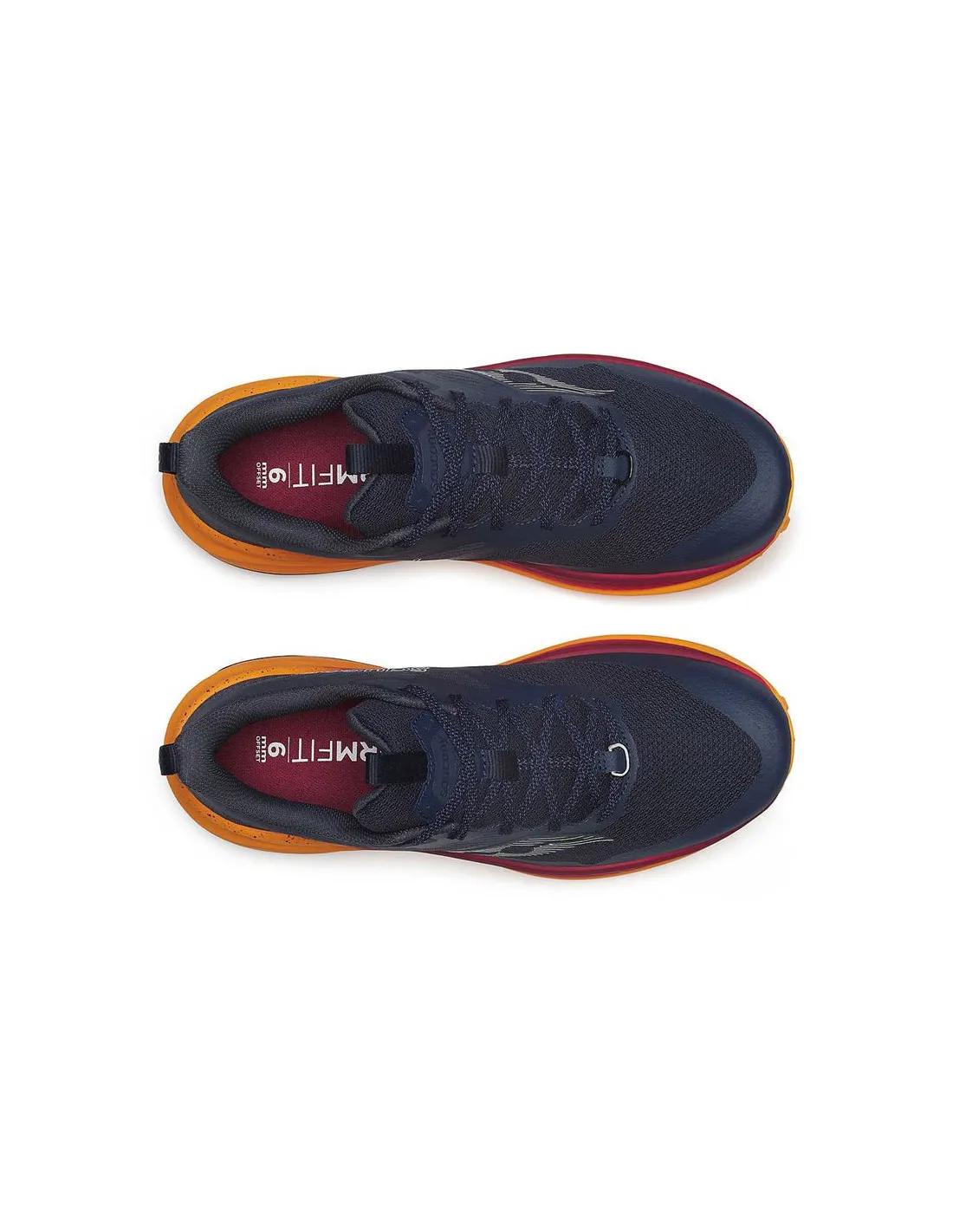 Chaussures Trail Saucony Homme by Aura Tr Gtx Orange Bleu