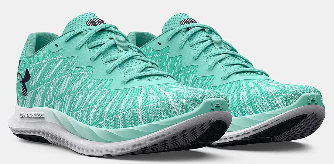 chaussures Under Armour Charged Breeze 2 - Neo Turquoise/White/Black - women´s