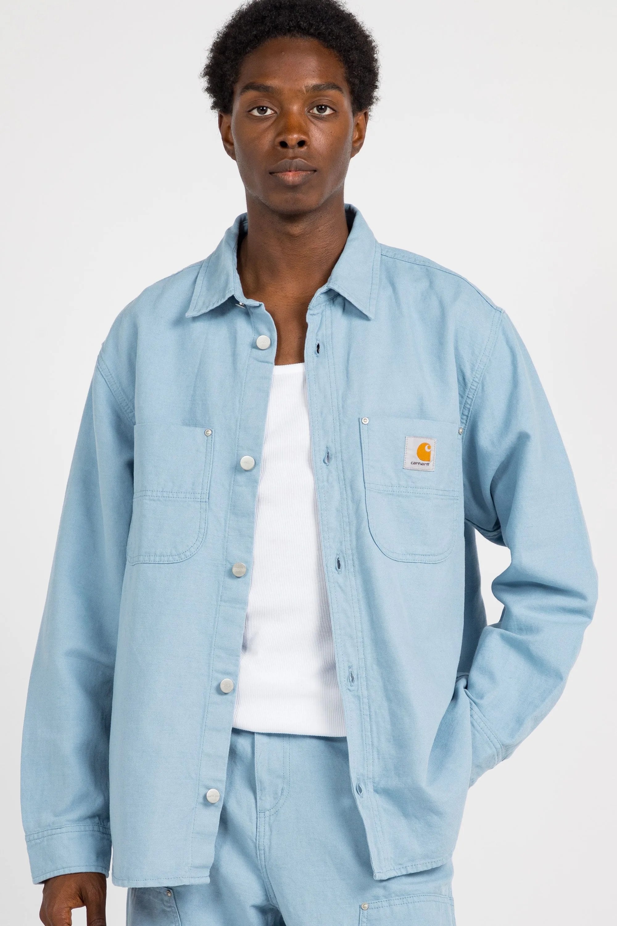 Chemise Bleu Carhartt Wip - Homme | Citadium