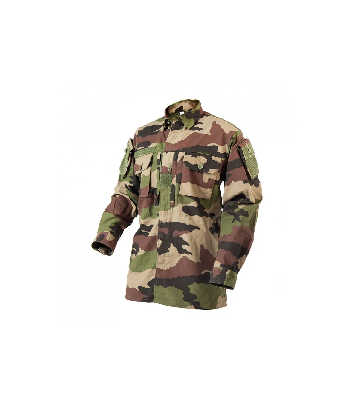 Chemise de combat militaire anti-infrarouge et moustiques camo CE ARES