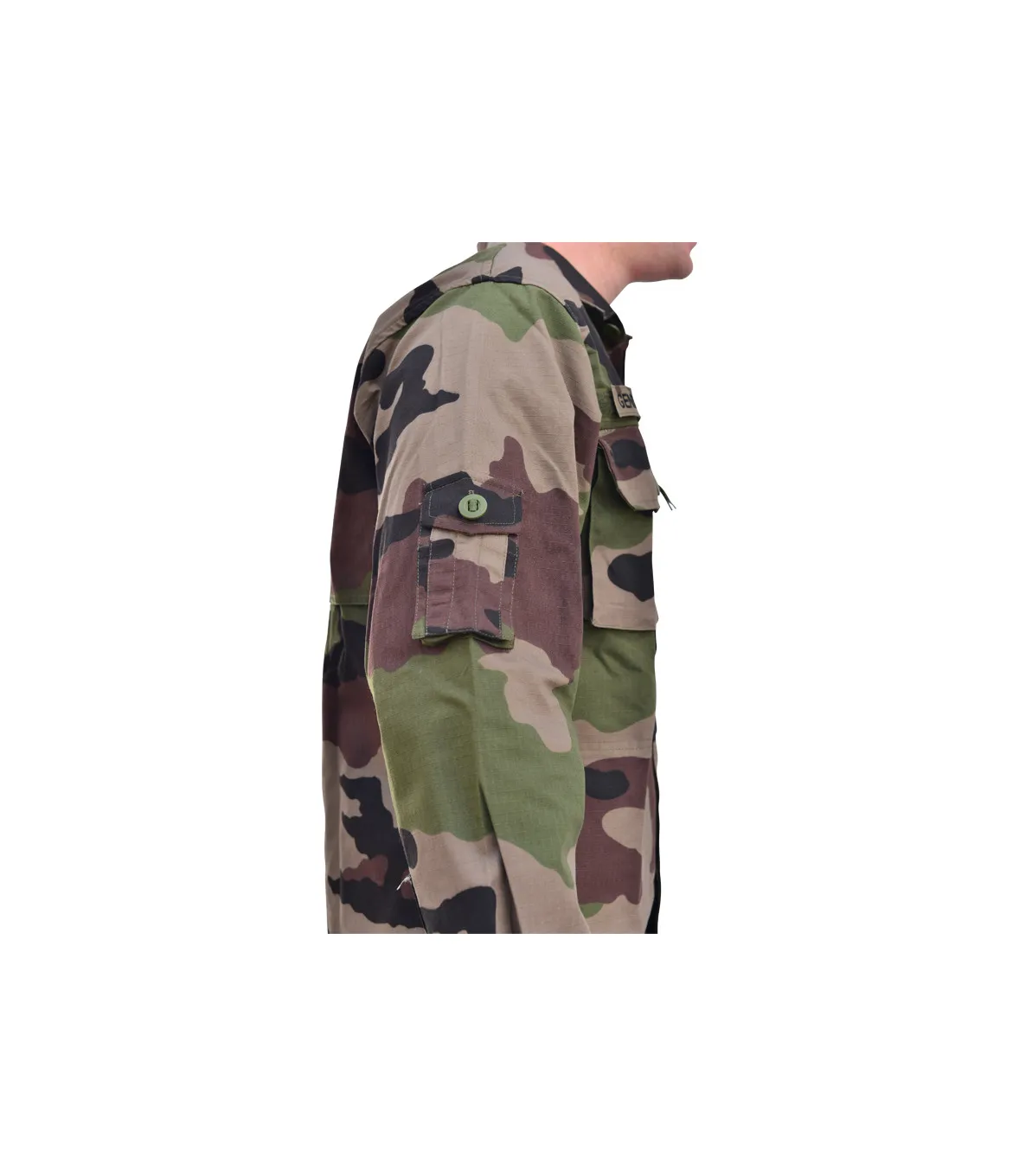 Chemise de combat militaire anti-infrarouge et moustiques camo CE ARES