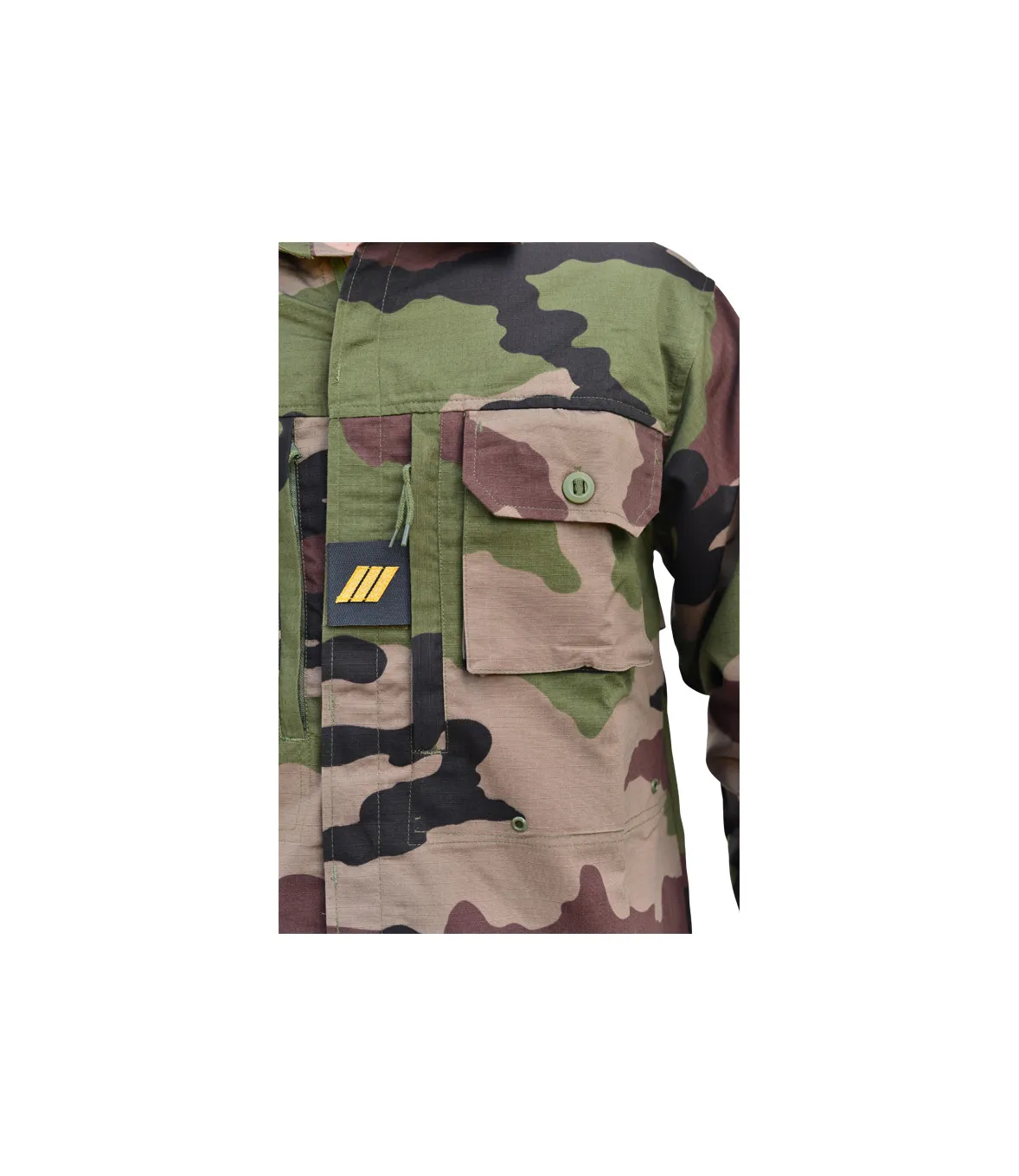 Chemise de combat militaire anti-infrarouge et moustiques camo CE ARES