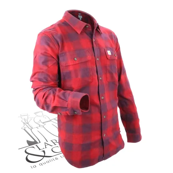 Chemise en flanelle Carhartt - Largeot & Coltin