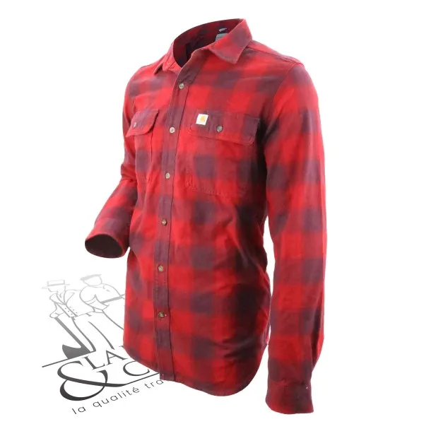 Chemise en flanelle Carhartt - Largeot & Coltin