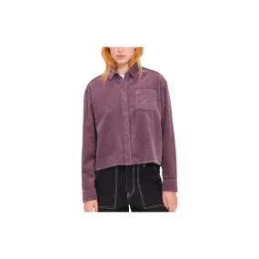 Chemise Girl VOLCOM Weellow Cord Vintage Violet