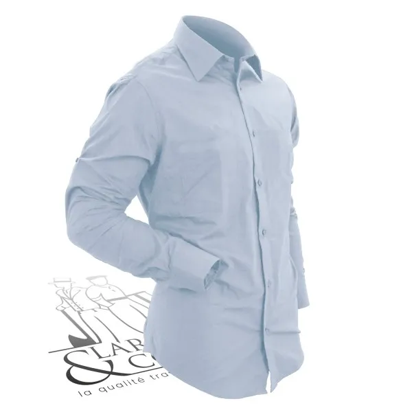 Chemise simple coupe ajustée - Largeot & Coltin