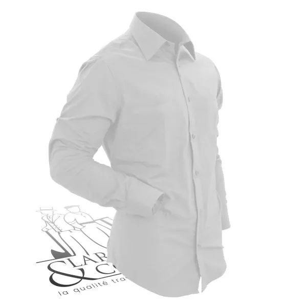 Chemise simple coupe ajustée - Largeot & Coltin