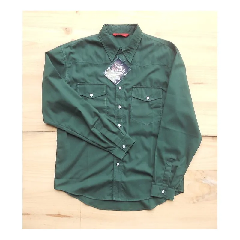 CHEMISE WESTERN LAST REBEL'S (3 coloris)