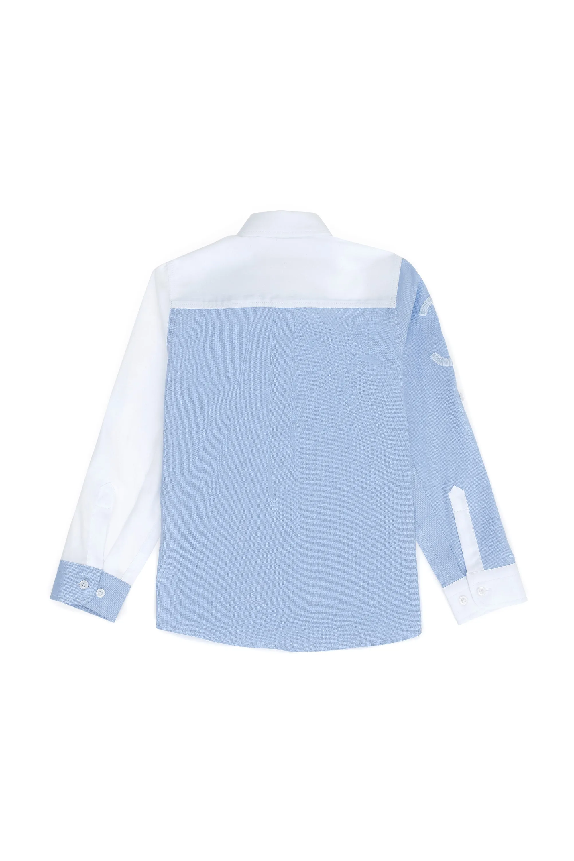 CHEMISE ZAYNENKIDS BLEU-1681515VR036