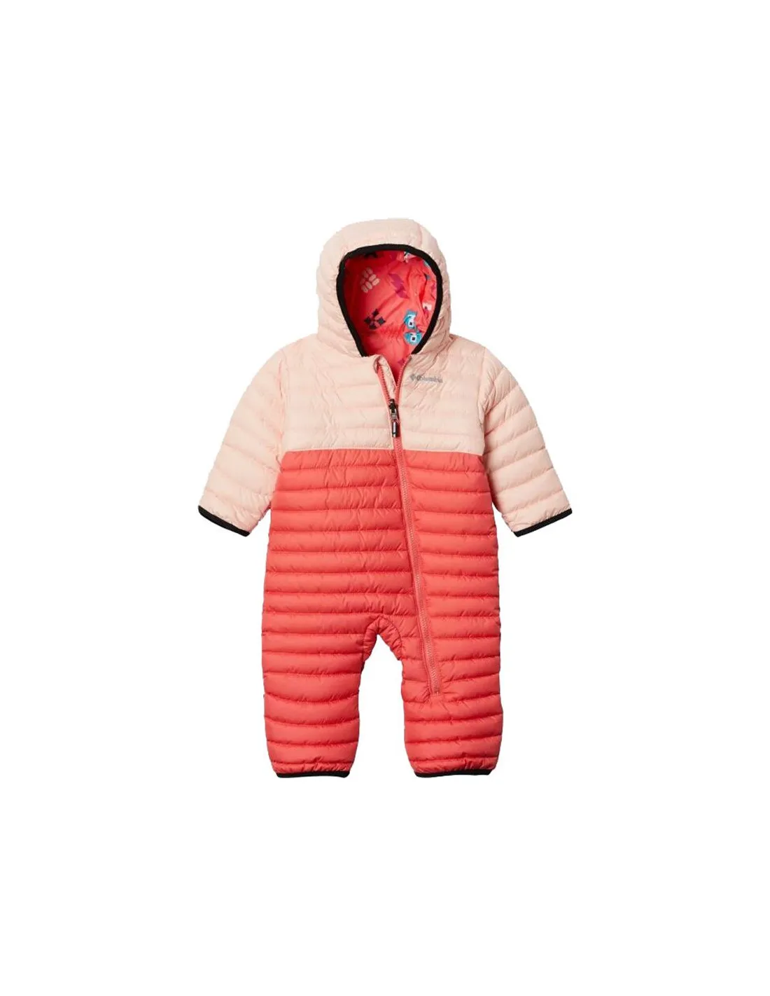 Combinaison de montagne réversible Powder Lite de Columbia, rouge, pour enfants