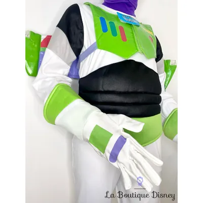 Déguisement Buzz l'éclair Toy Story Disney Store taille 5-6 ans space ranger espace vert blanc