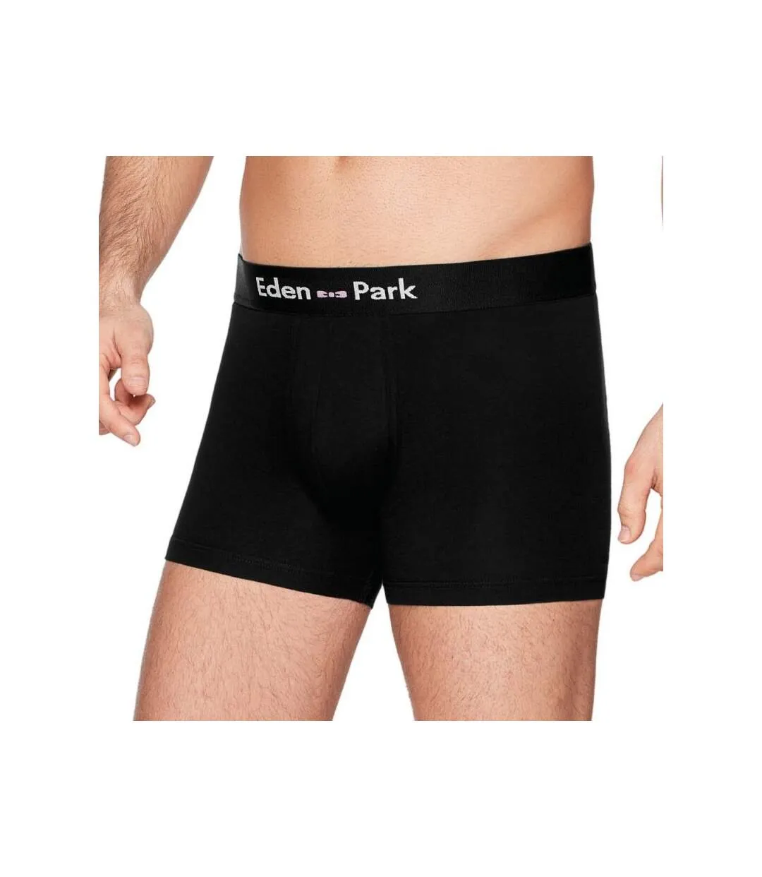 EDEN PARK Boxer Homme Coton ONE Noir