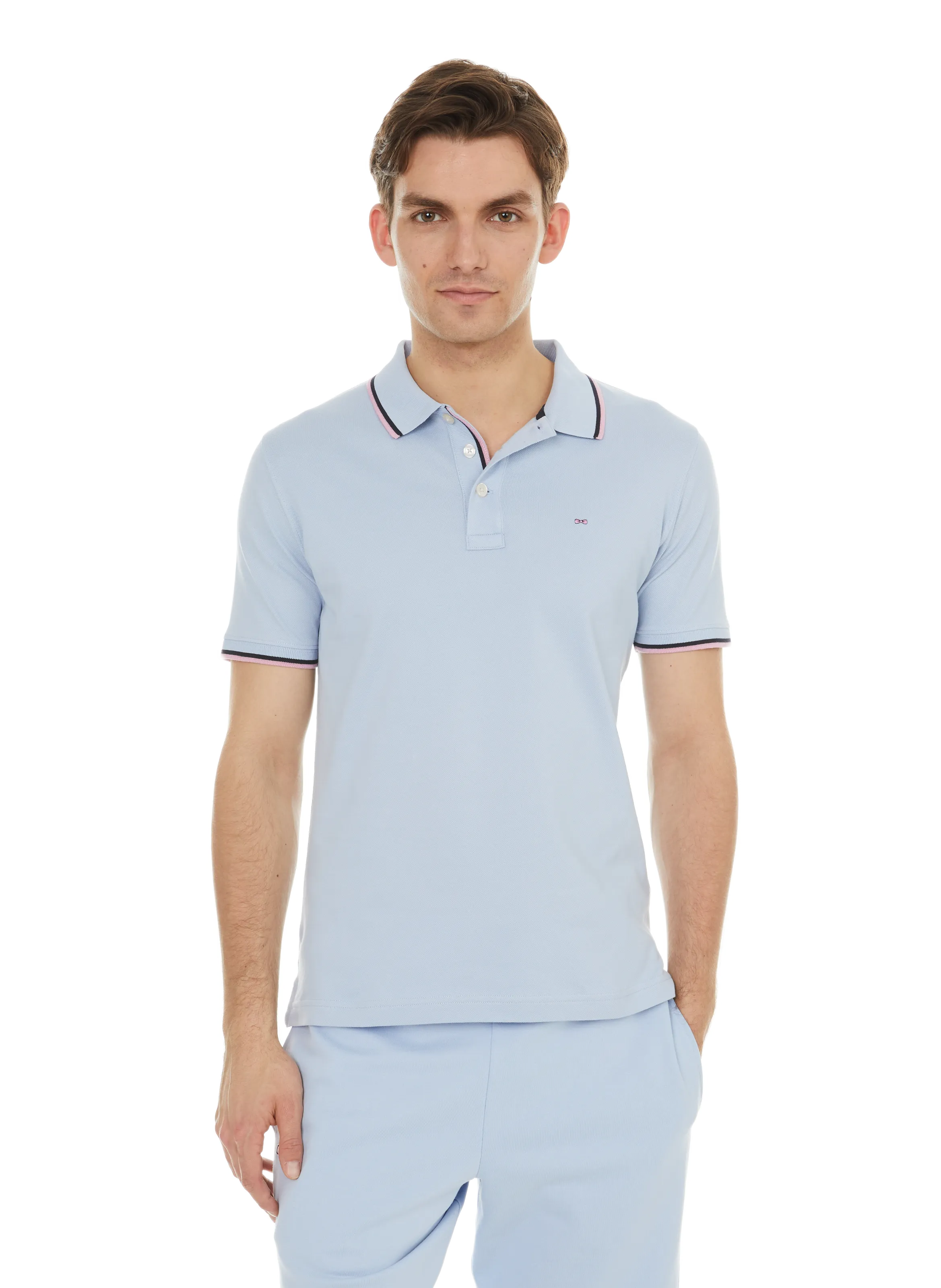 EDEN PARK  Polo en coton - Bleu