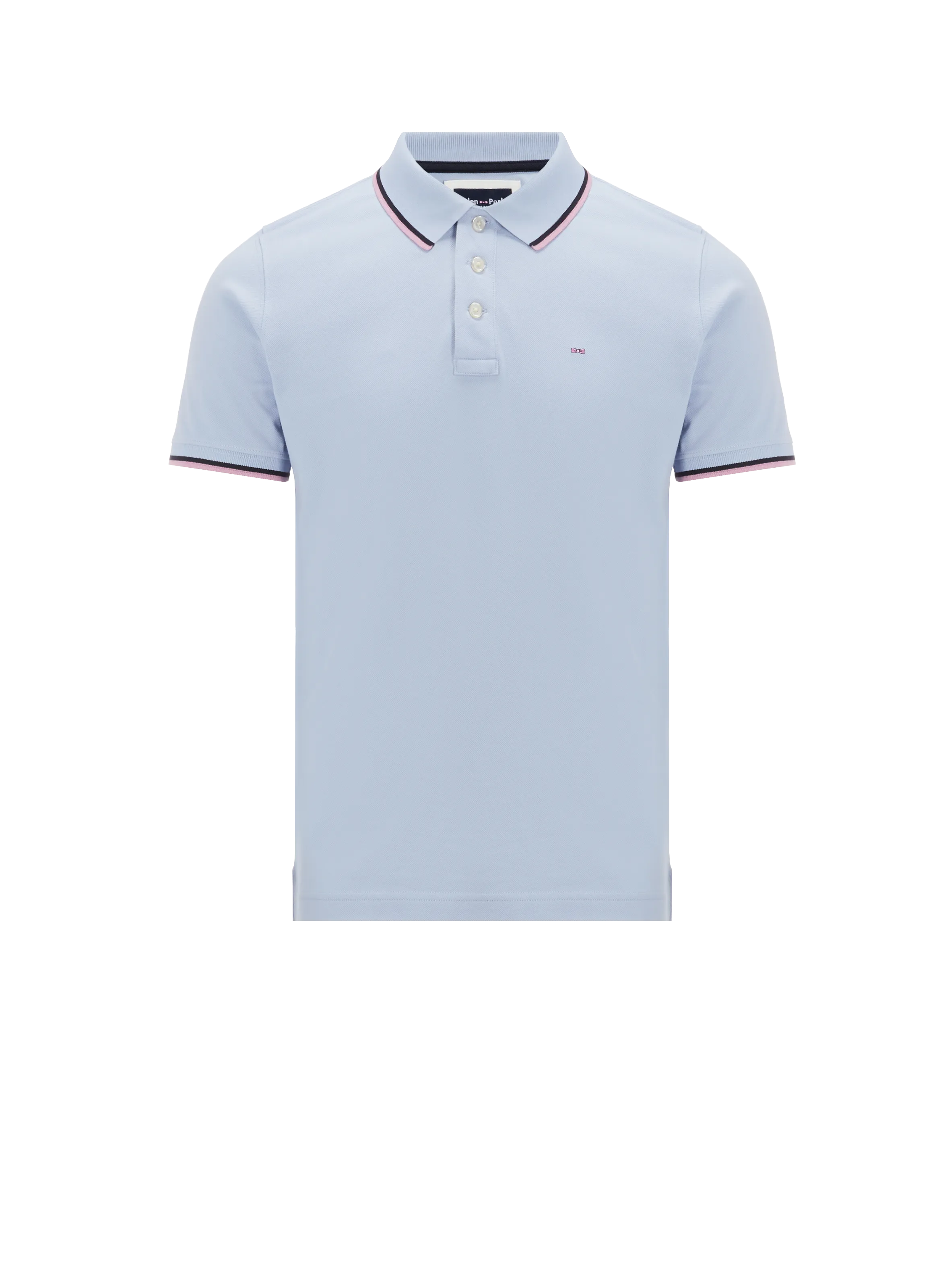 EDEN PARK  Polo en coton - Bleu