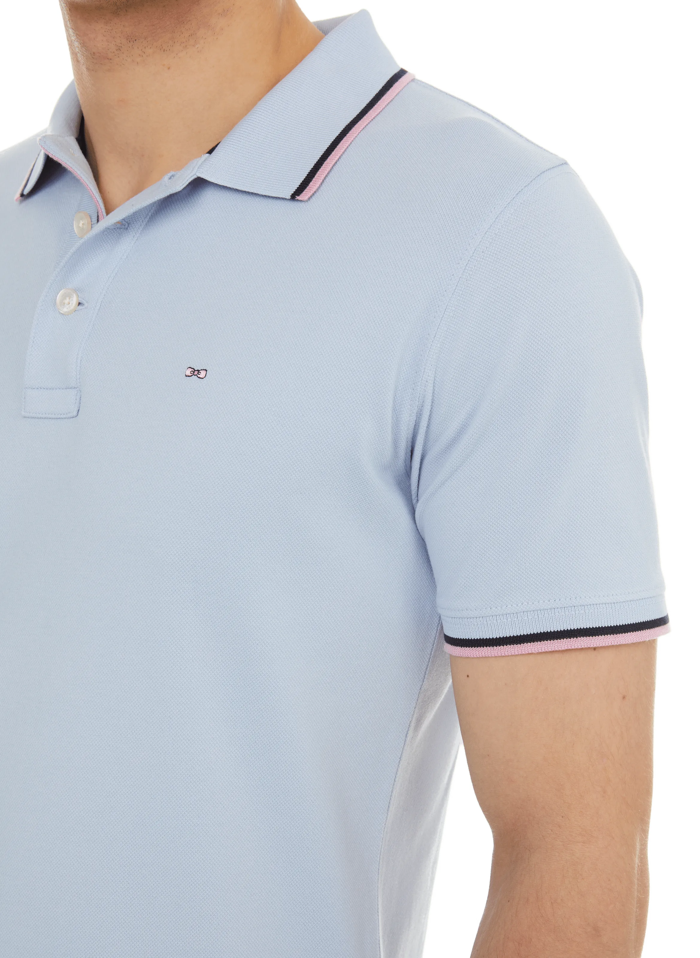 EDEN PARK  Polo en coton - Bleu