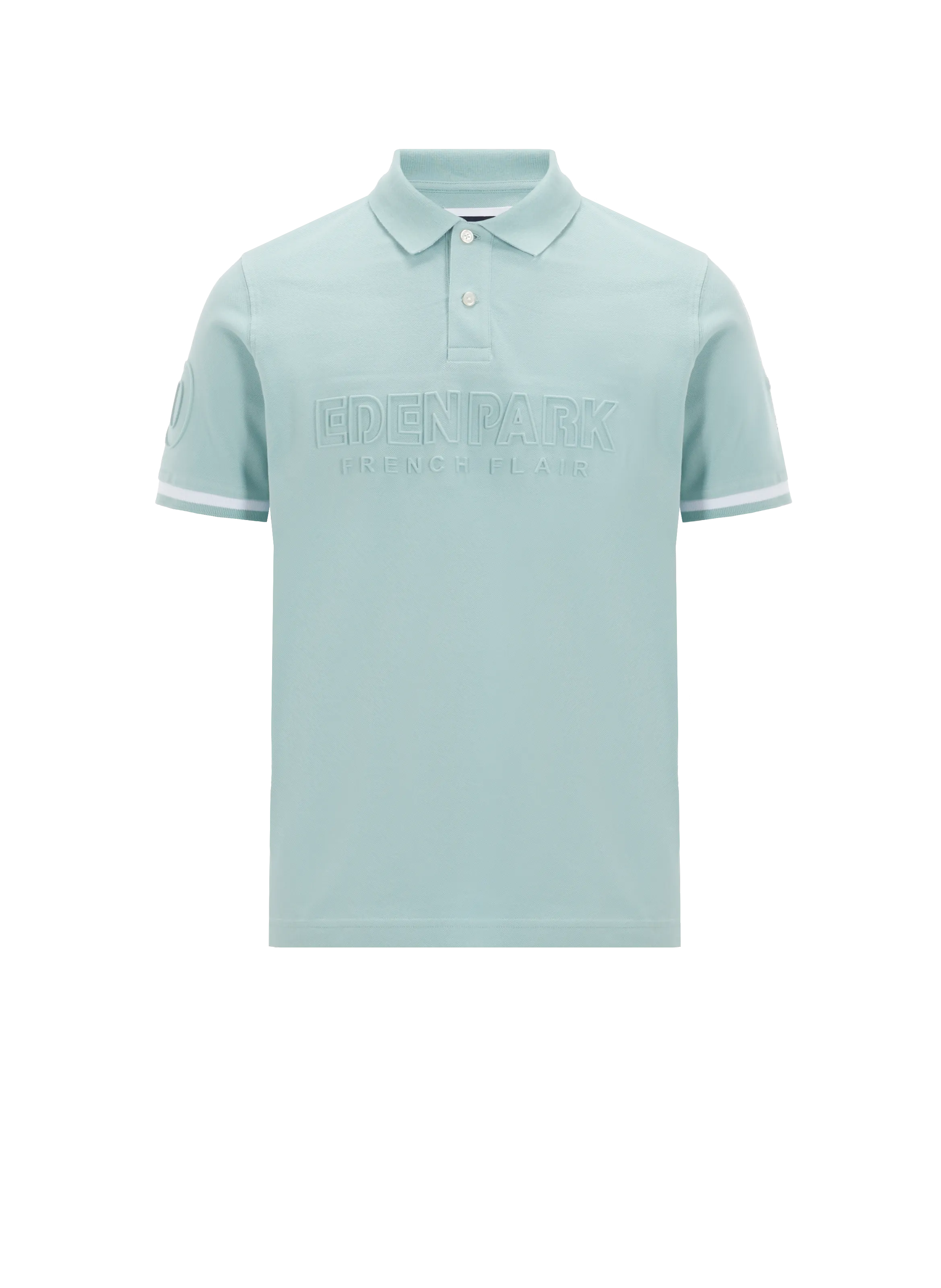 EDEN PARK  Polo logo en coton - Vert