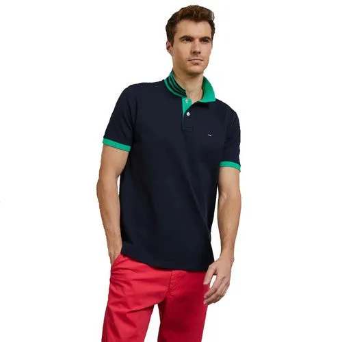 EDEN PARK POLO Marine col vert