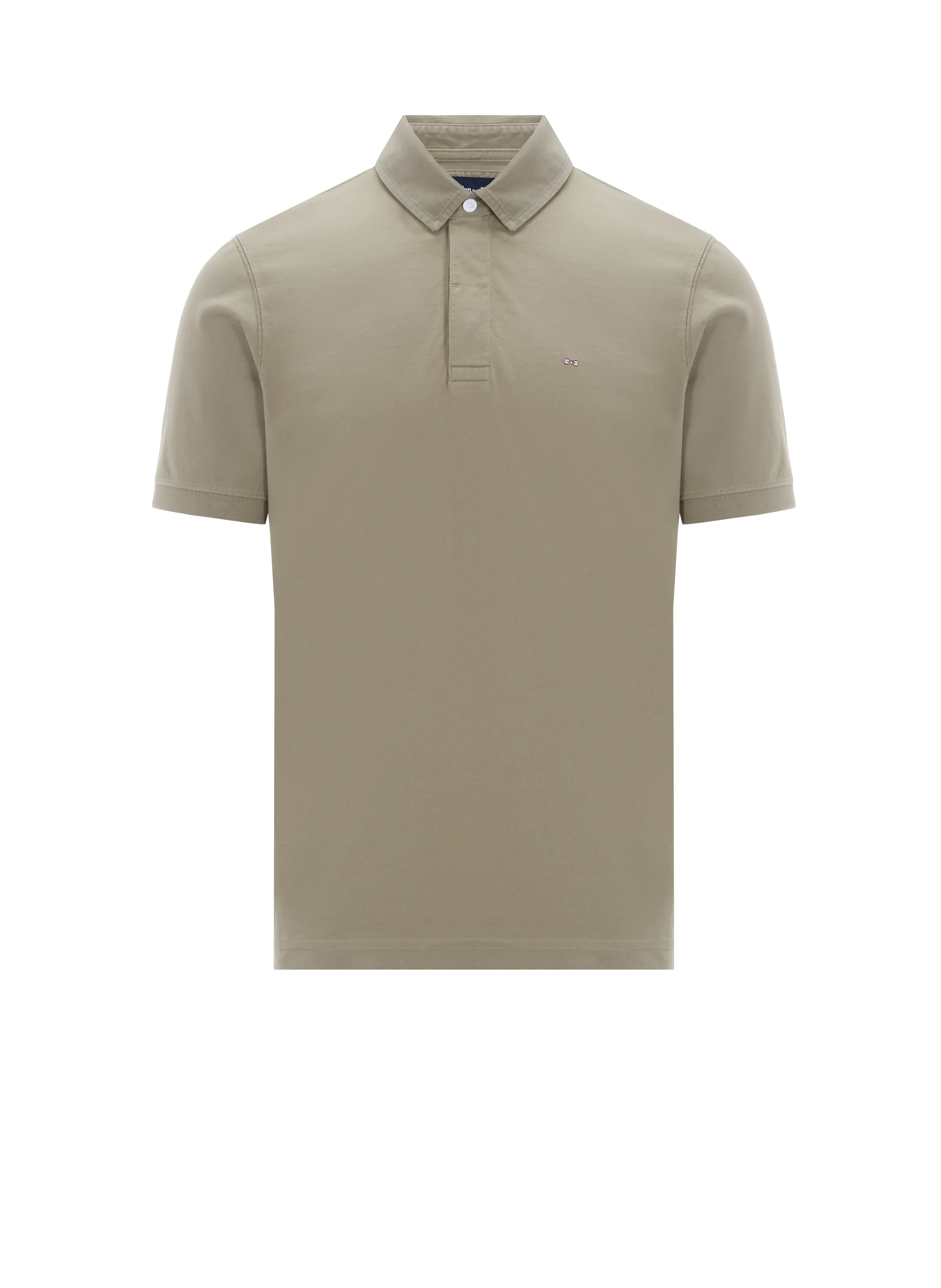 EDEN PARK  Polo uni en coton - Marron