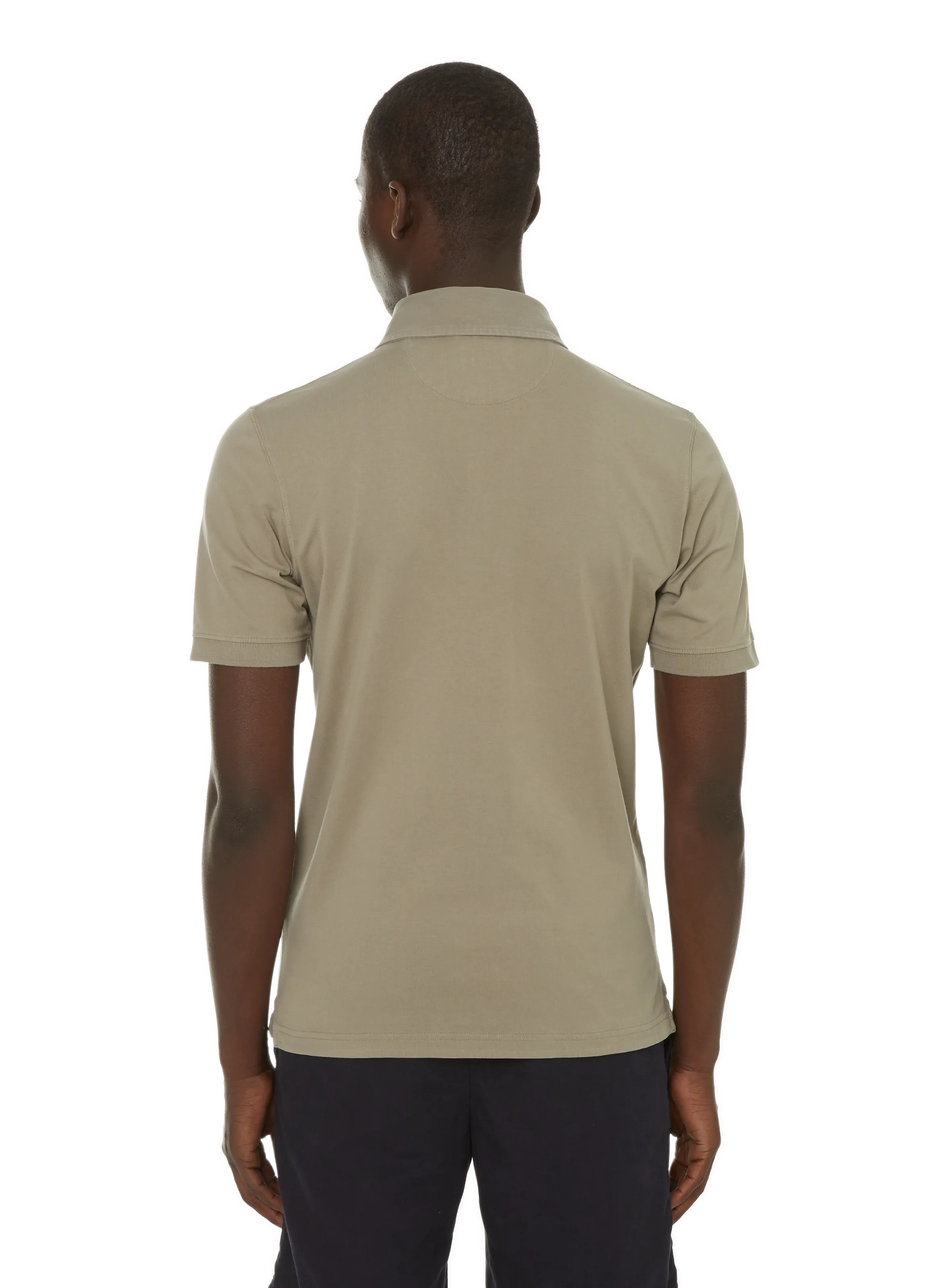 EDEN PARK  Polo uni en coton - Marron