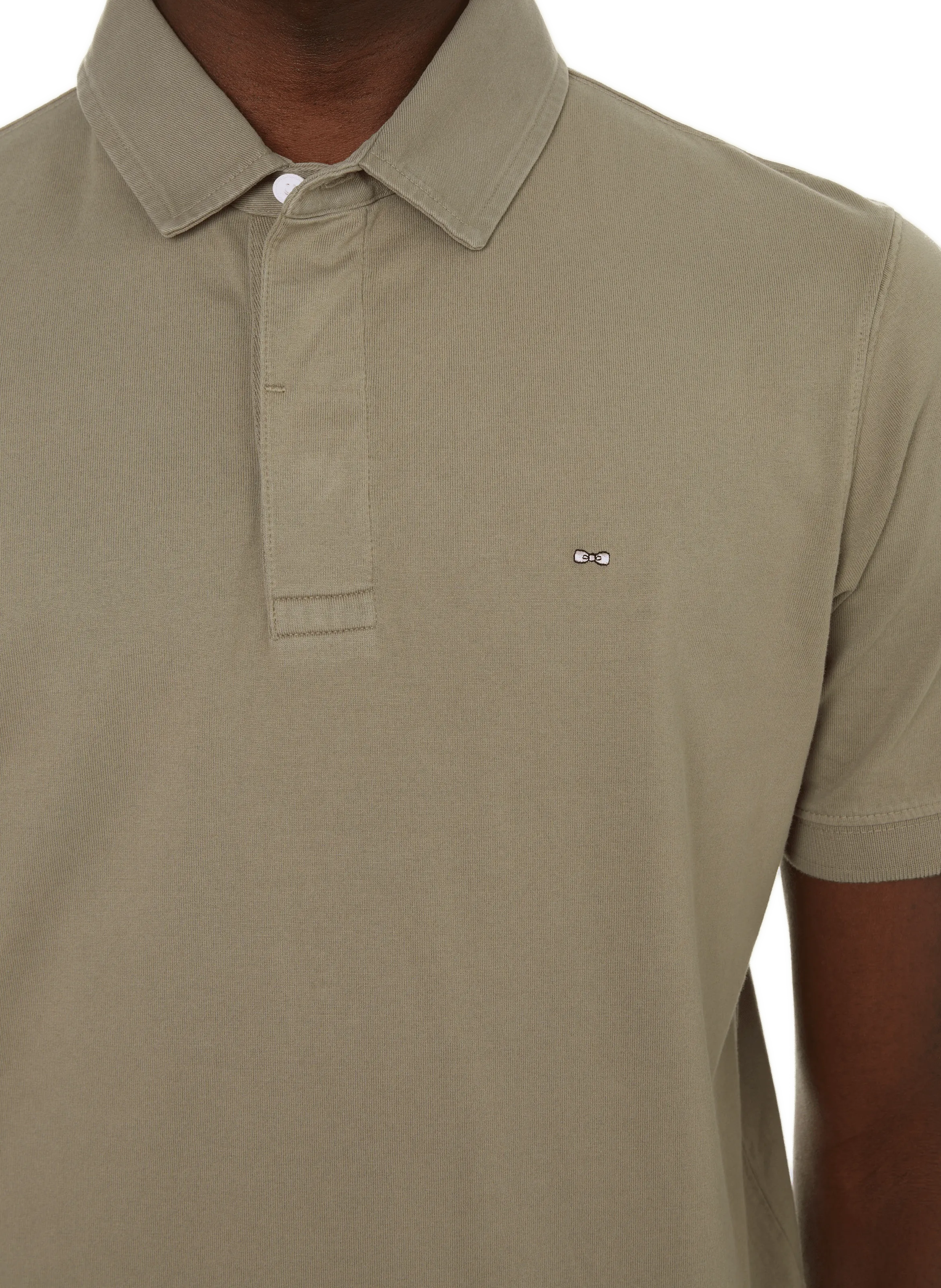 EDEN PARK  Polo uni en coton - Marron