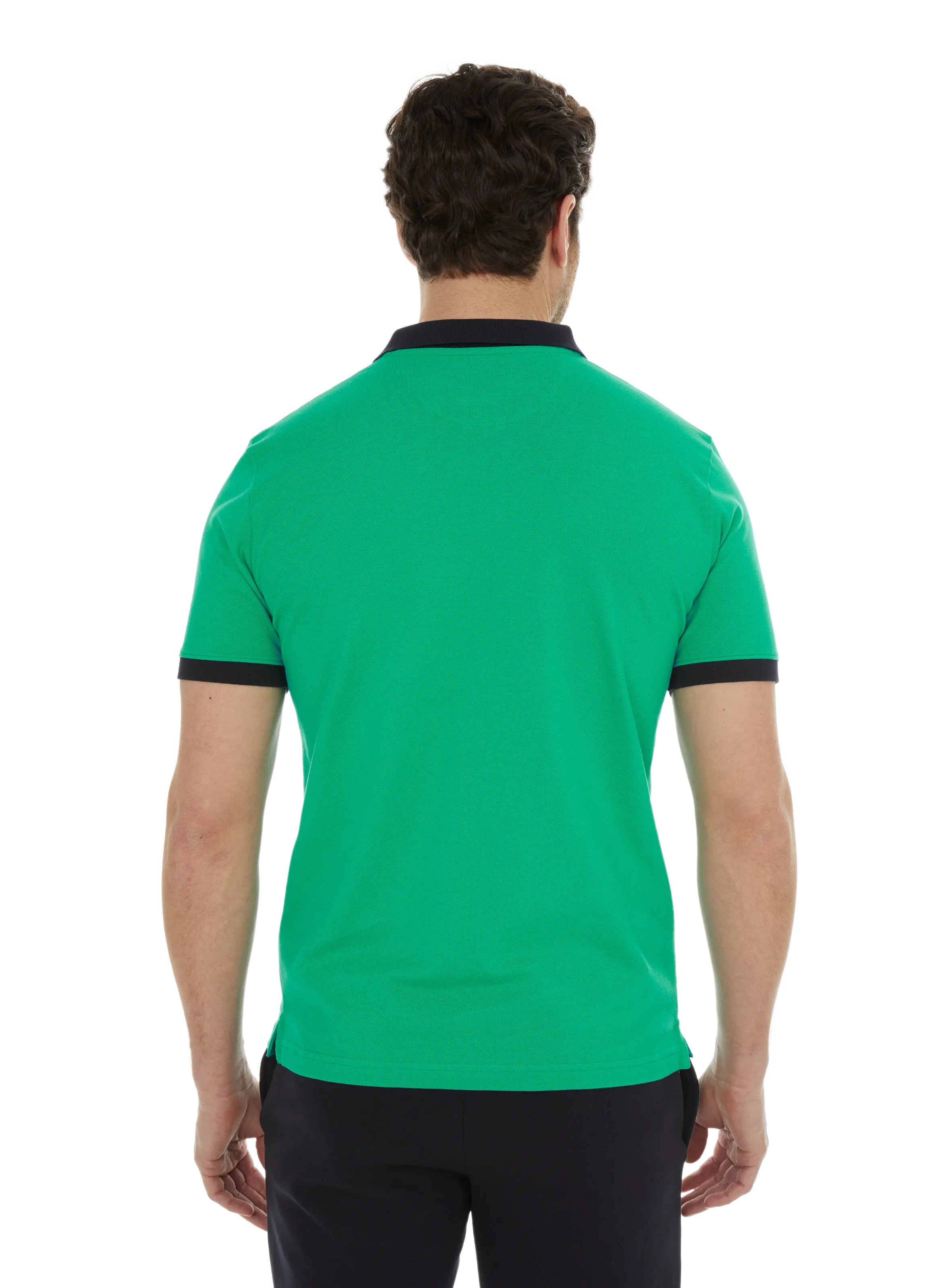 EDEN PARK  Polo uni - Vert